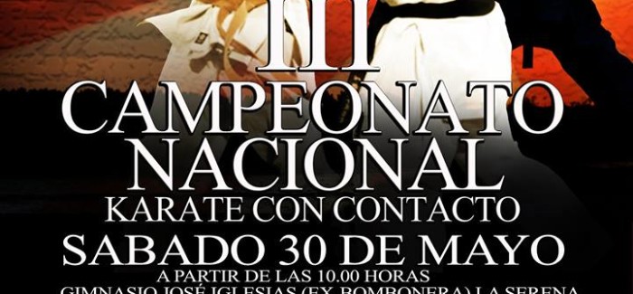 III CAMPEONATO NACIONAL KARATE CON CONTACTO – CHILE 2015
