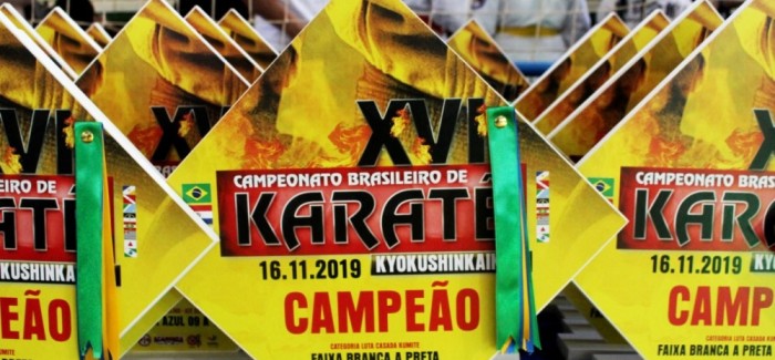 XVI Campeonato Brasileiro de Kyokushinkaikan Karate – 16/NOV/2019 – Naviraí/MS