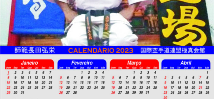 Calendário 2023 – Shihan Nagata